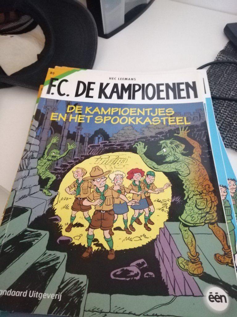 Fc de kampioenen strips deel 3, Meerdere stripboeken, Ophalen of Verzenden, Zo goed als nieuw, Hec Leemans