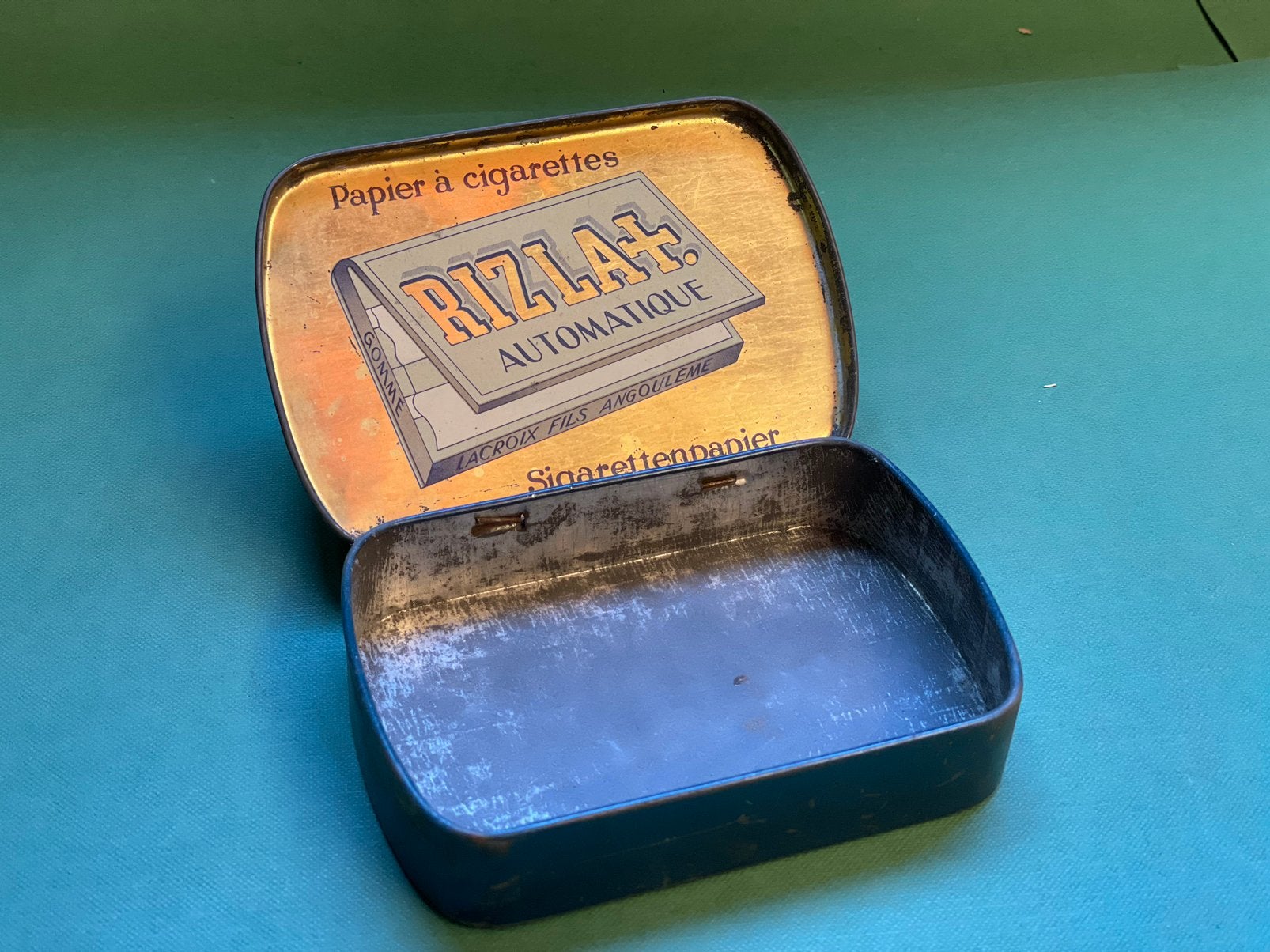 Vintage Rizla Automatique — ancienne boîte de collection, Collections, Enlèvement ou Envoi, Comme neuf