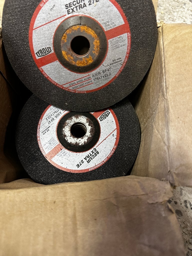 Disques à Ebarber, Enlèvement, Neuf