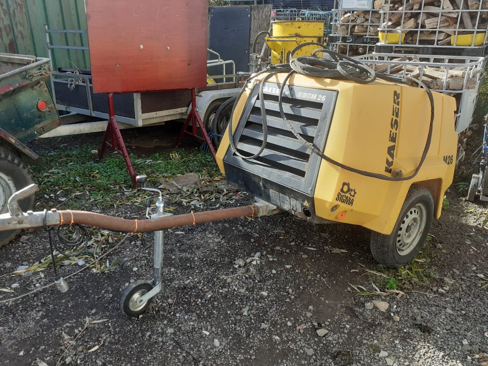 compresseur et sableuse, Bricolage & Construction, Enlèvement