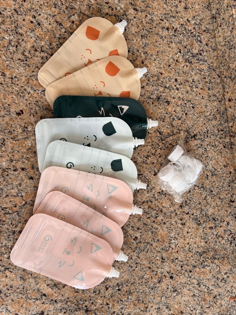 Herbruikbare knijpzakjes - ISY POUCHES, Ophalen, Nieuw, Overige typen, Babymoov