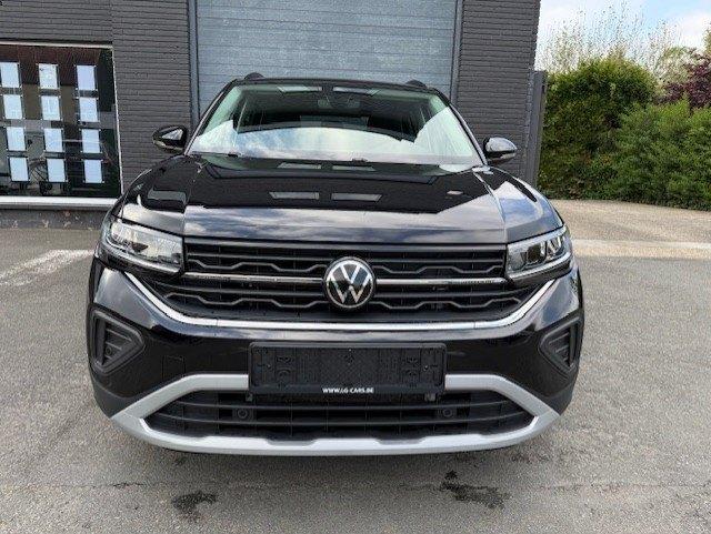 Volkswagen T-Cross 1.0 TSI DSG AppConnect Camera AdapCruise, Euro 6, Entreprise, Entretenue par le concessionnaire, Noir