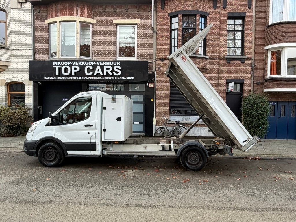 Ford Transit 2.0TDCI ***benne arrière/ Navi/ Airco***, Cuir, Achat, Euro 6, Entreprise