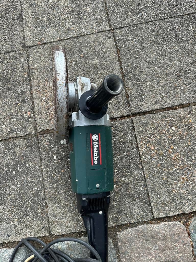 Slijpschijf metabo, Enlèvement, Utilisé