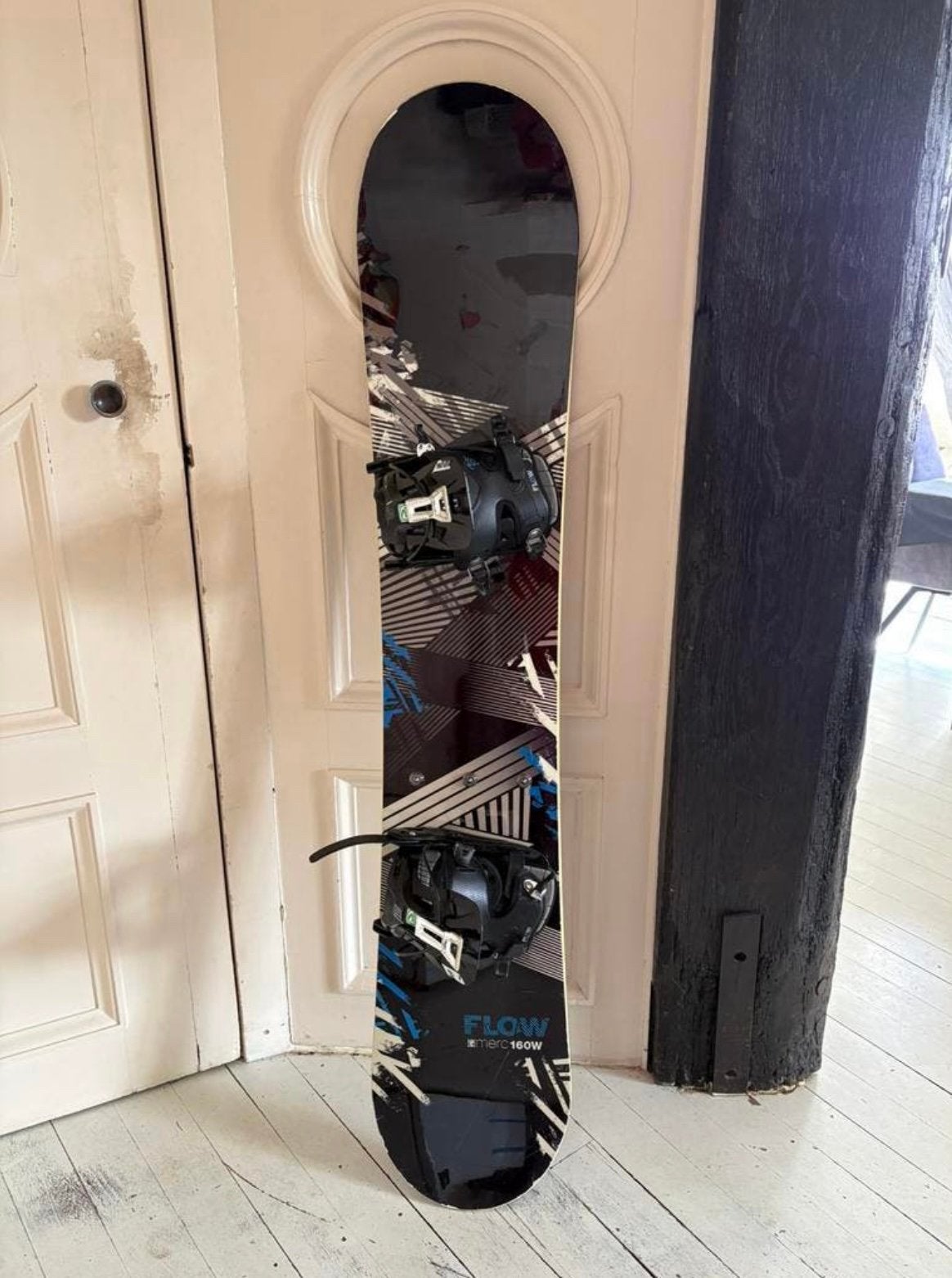 Snowboard + bindingen + opbergtas, Sport en Fitness, Ophalen, Gebruikt, Board
