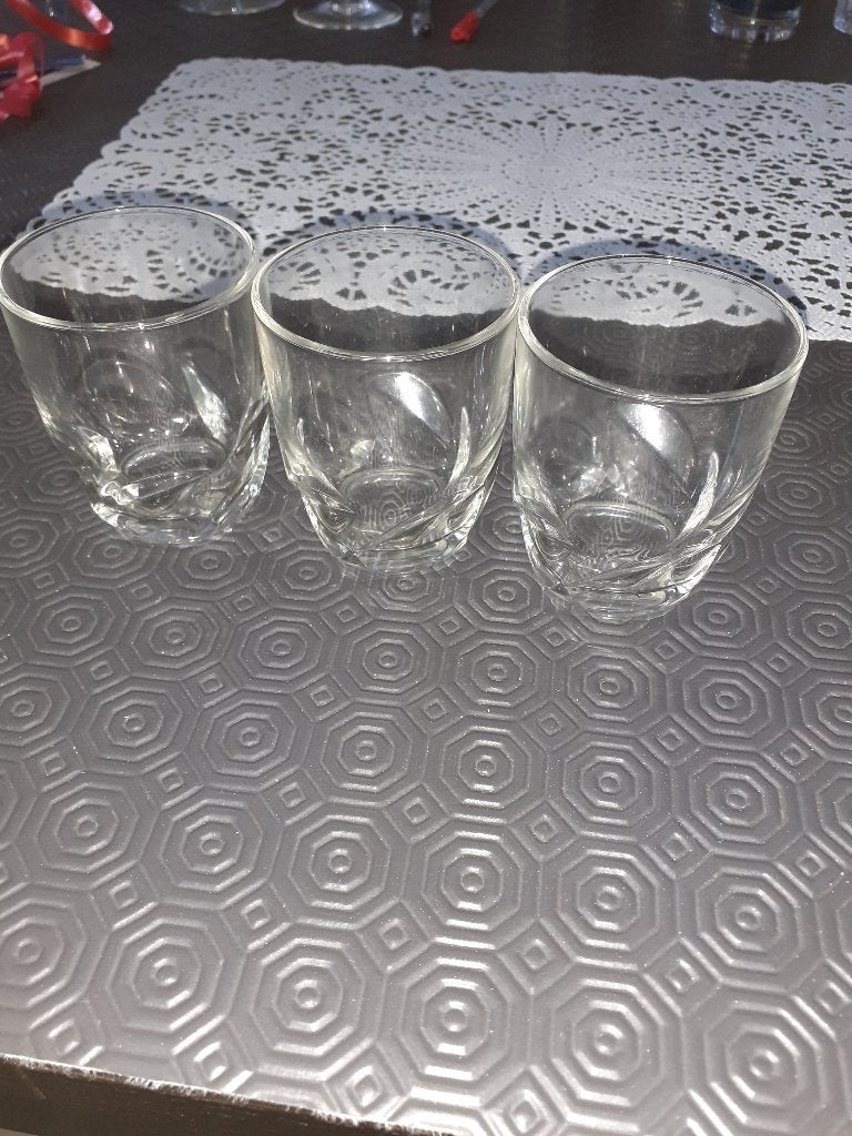 Verres LUMINARC petits, Enlèvement