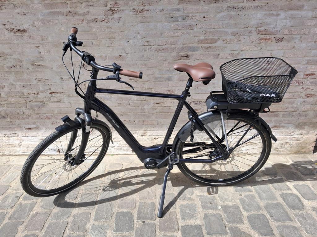 Batavus elektrische herenfiets., Fietsen en Brommers, Elektrische fietsen, Ophalen, Batavus, Nieuw, 59 cm of meer
