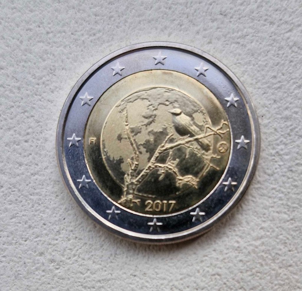 2 Euro Finland 2017 Finse natuur UNC, Postzegels en Munten, Ophalen of Verzenden, Finland, 2 euro, Losse munt