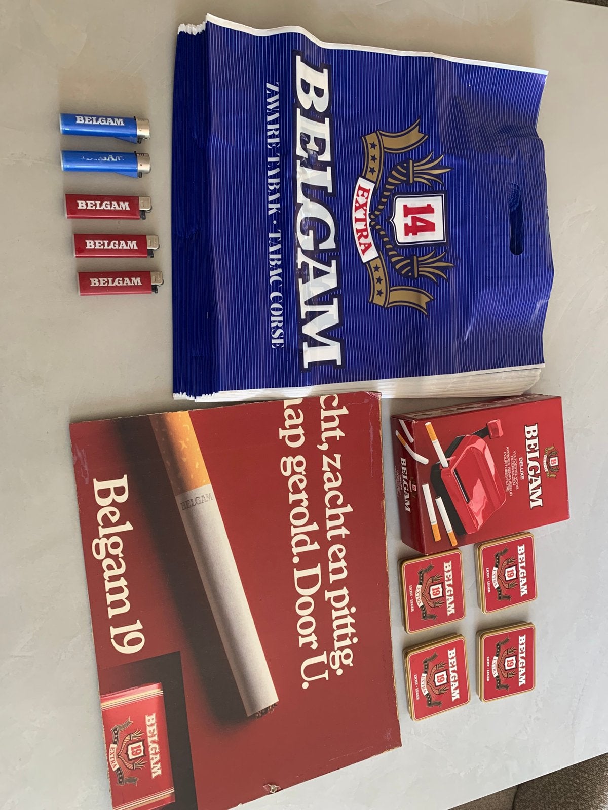 Lot Belgam artikelen, Verzamelen, Ophalen of Verzenden, Zo goed als nieuw