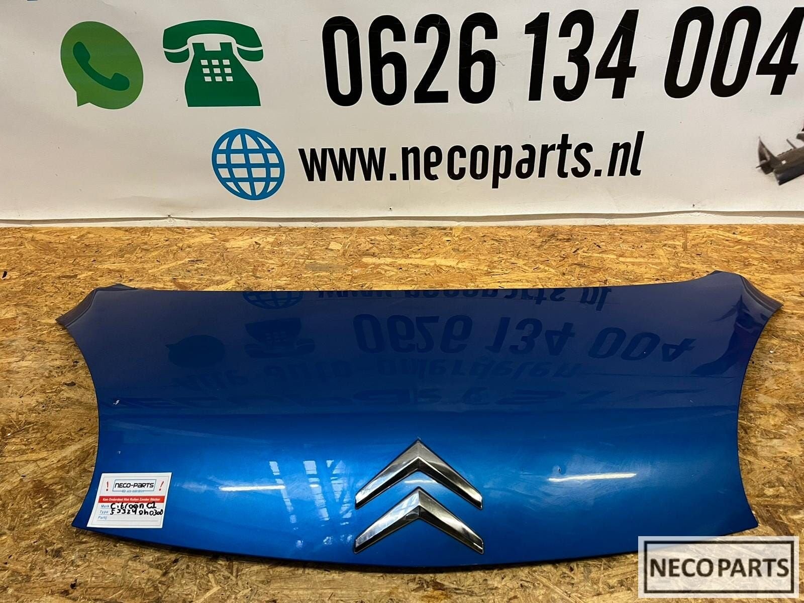 CITROËN C1 MOTORKAP ORIGINEEL, Auto-onderdelen, Gebruikt, -, Ophalen of Verzenden, Achter