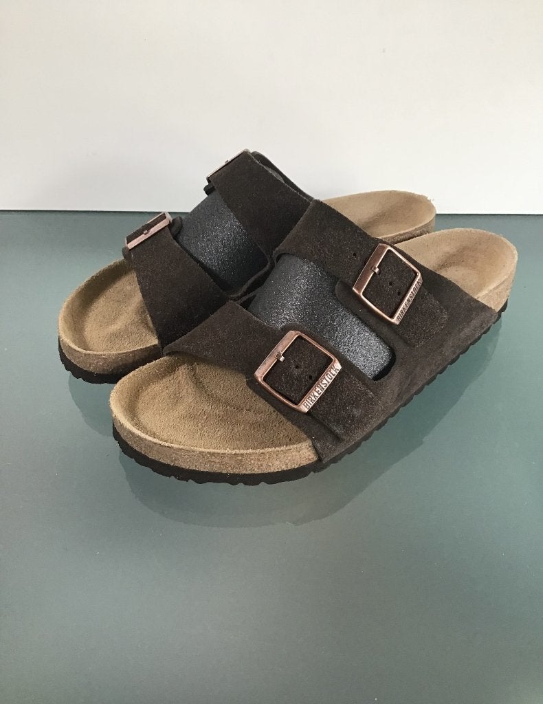 Birkenstock 43 bruin | Arizona slippers | Gratis verzenden, Kleding | Heren, Schoenen, Slippers, Bruin, Ophalen of Verzenden, Zo goed als nieuw