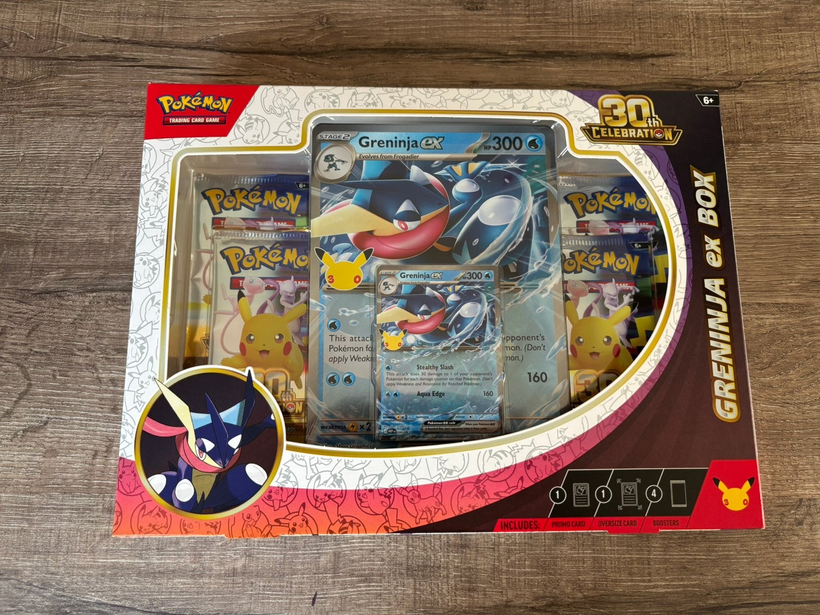 Pokémon: Greninja EX box / 30ste verjaardag, Ophalen of Verzenden, Nieuw, Meerdere kaarten