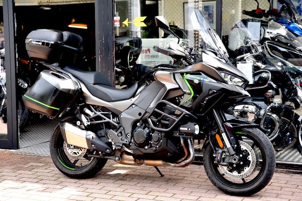 KAWASAKI VERSYS 1100 GRAND TOURER ***MOTOVERTE.BE***, Poignées chauffantes, Tourisme, Entreprise, Occasion