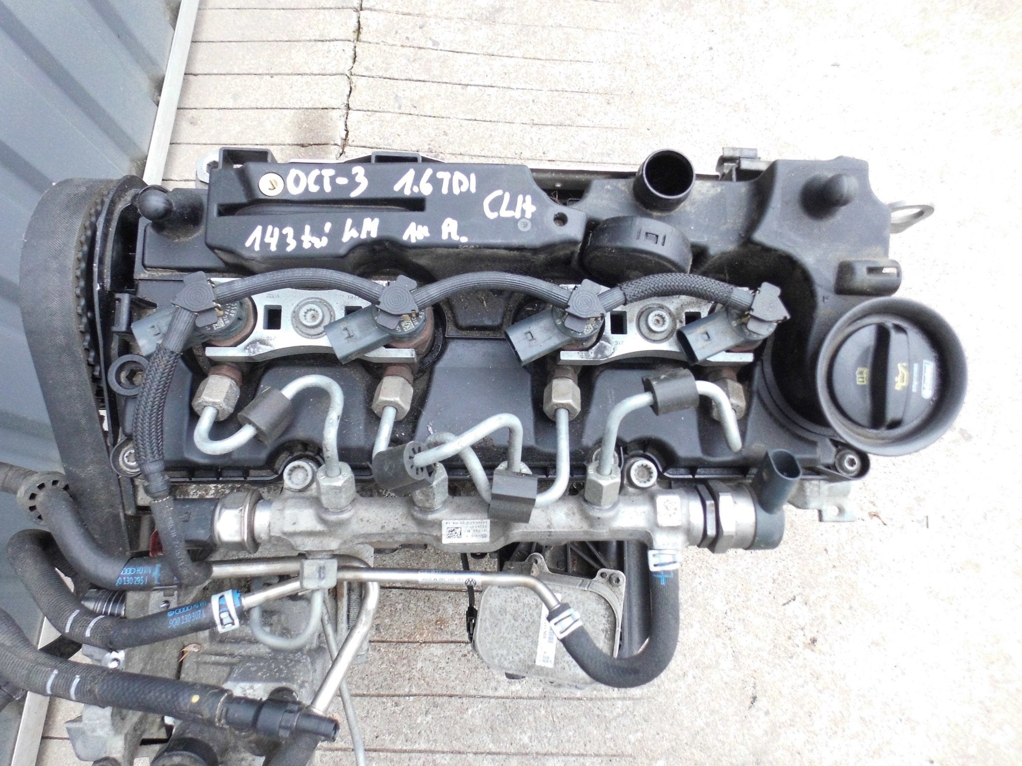 Moteur CLHA Complet A3 AUDI VW OCTAVIA LEON SKODA GOLF SEAT, Autos : Pièces & Accessoires, Envoi, Utilisé, Skoda