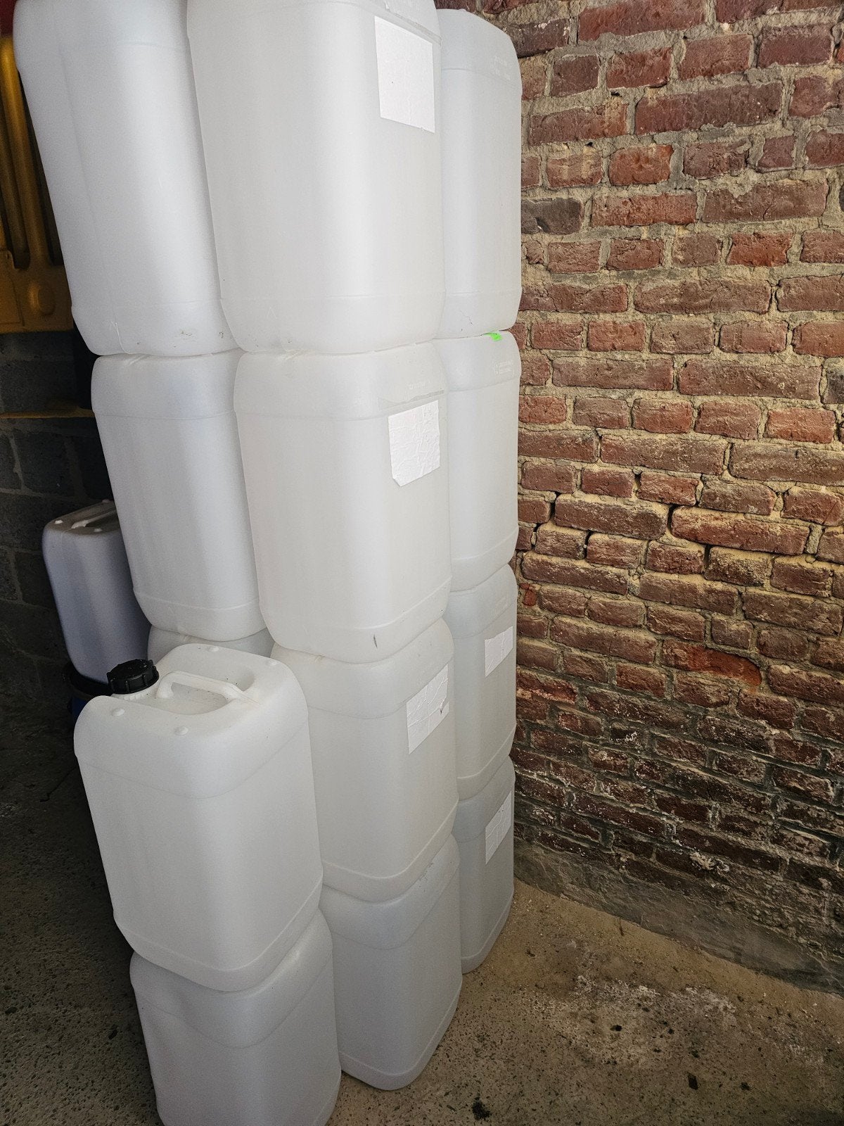 bidons 25L transparent alimentaire pret a l emploi