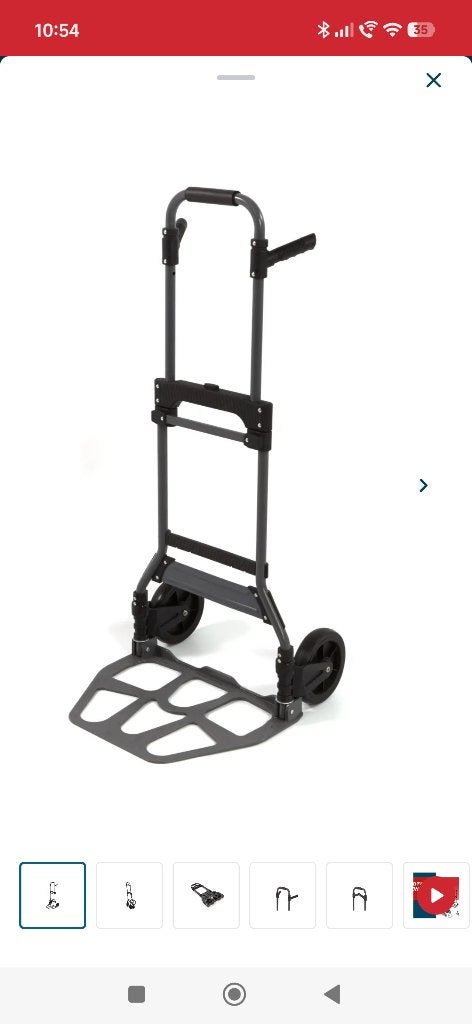 Hbm steekwagen 100kg nieuw, Ophalen, Nieuw, Steekwagen