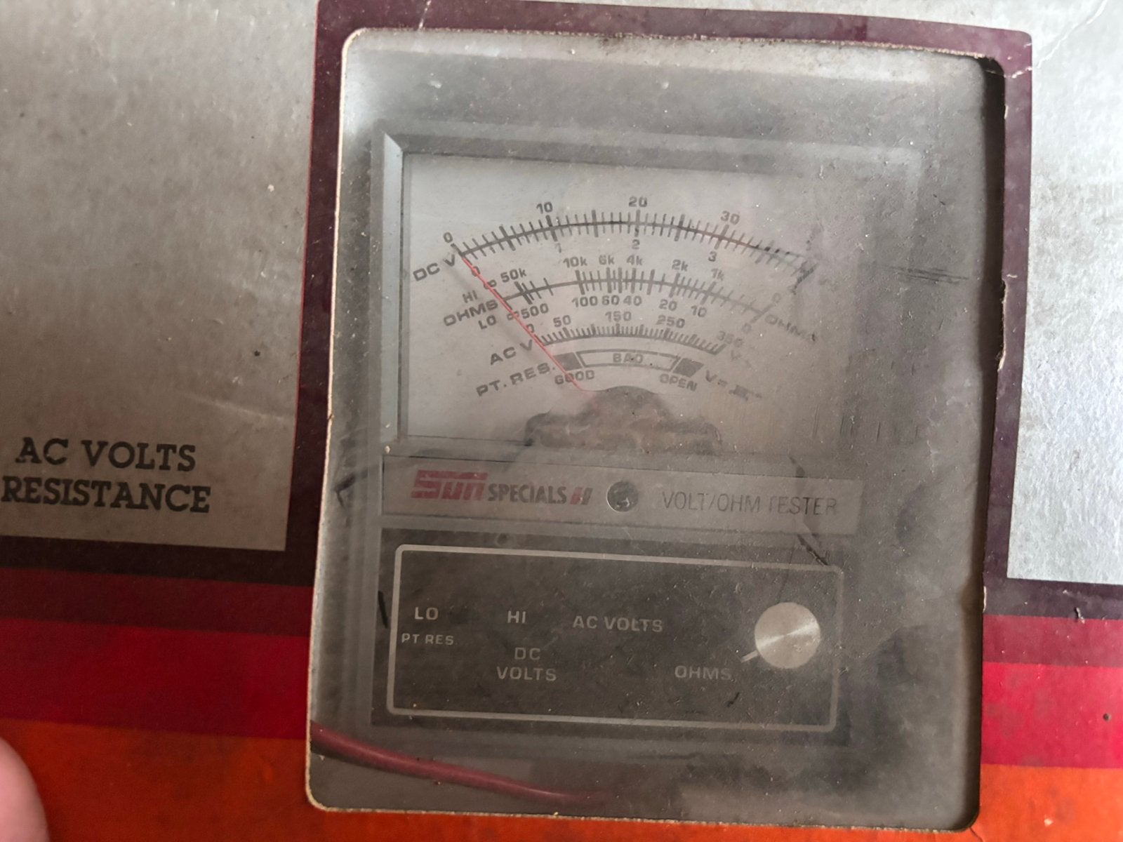 Outil de mesure vintage CP7610 de Sun Electric, Autos : Divers, Outils de voiture, Enlèvement ou Envoi, Comme neuf