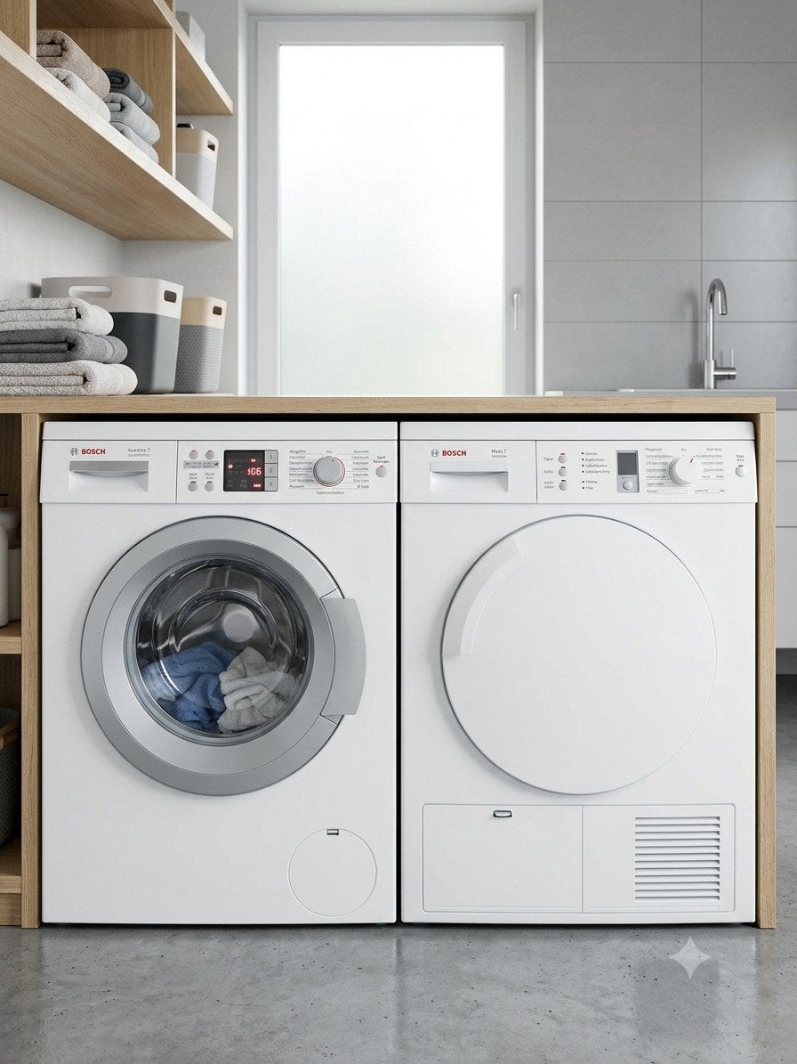 bosch lave linge  & bosch seche linge  7KG parfait état, Enlèvement