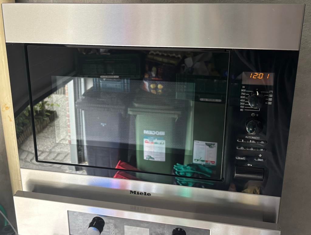 Miele inbouw microgolfoven, Enlèvement, Comme neuf, Encastré, Micro-ondes