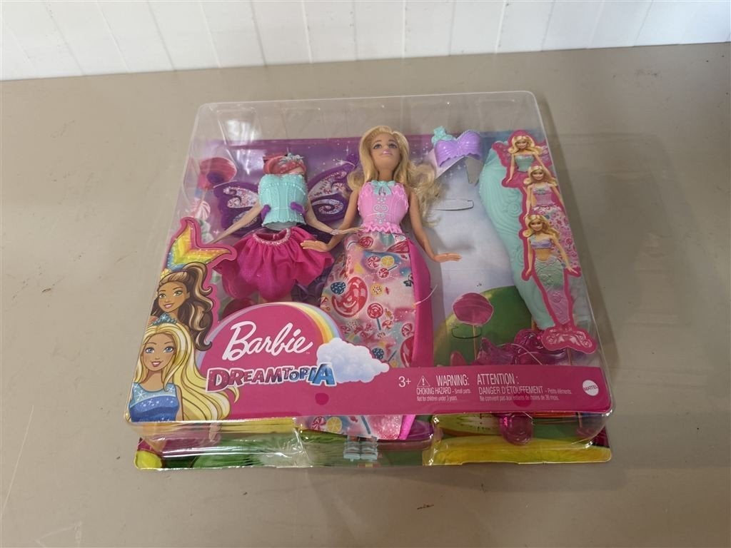 Barbie Dreamtopia - Verkleedpop Zeemeermin - 3-in-1 - DHC39, Verzamelen, Poppen, Nieuw, Ophalen of Verzenden