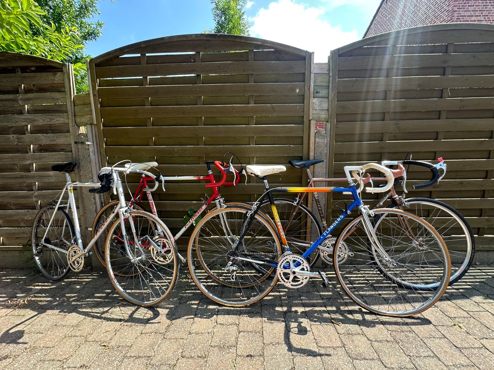 LOT RETRO KOERSFIETSEN, Fietsen en Brommers, Ophalen, Zo goed als nieuw, Koga Miyata