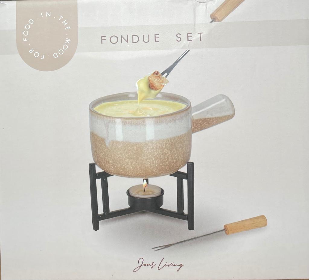 Fondue set - Jens Living, Electroménager, Fondue, Enlèvement, Neuf, Service à fondue