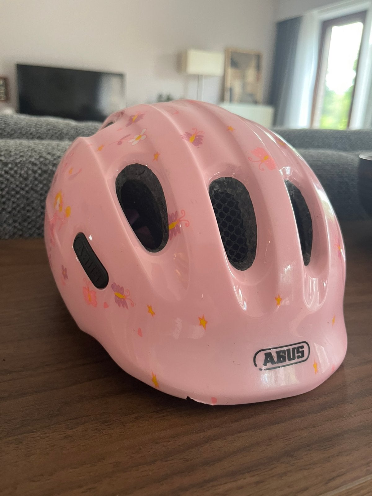 Abus fietshelm voor kinderen, Ophalen, Gebruikt