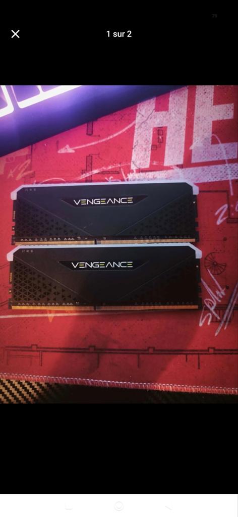 Ram corsair RGB 2x8g, DDR4