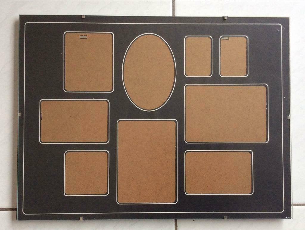 Eenvoudige fotokader: 40 x 30 cm, Enlèvement ou Envoi, Utilisé, Verre, Avec verre
