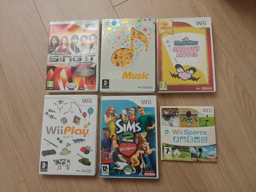 Wii games, Ophalen, Gebruikt