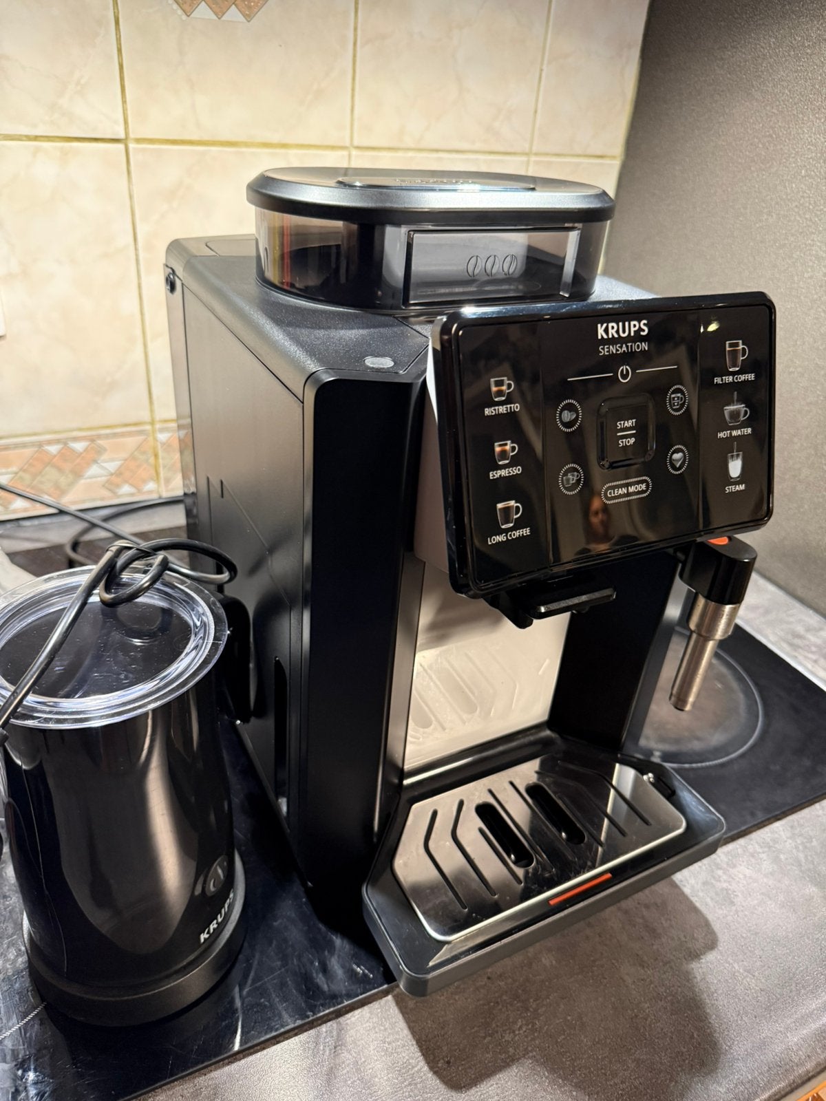 Krups, Ophalen, Zo goed als nieuw, Koffiemachine, Koffiebonen