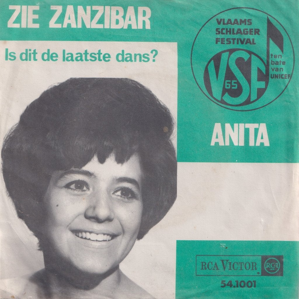ANITA – Zie Zanzibar / Is dit de laatste dans? – Single, Ophalen of Verzenden, Gebruikt, 7 inch, Nederlandstalig