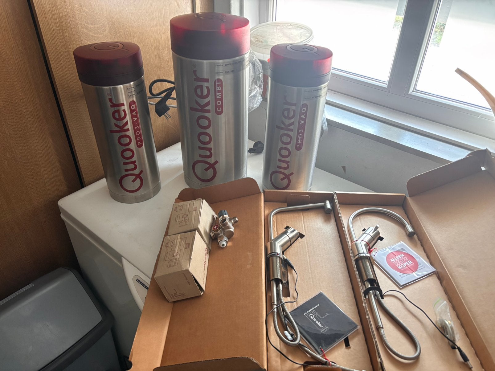 Quooker kranen en reservoirs, Enlèvement, Comme neuf