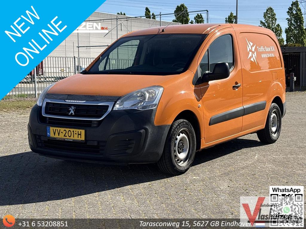 Peugeot Partner 120 1.6 BlueHDi 75 L1 XR | € 3.650,- NETTO!, Auto's, ABS, Bedrijf, Te koop, 112 g/km