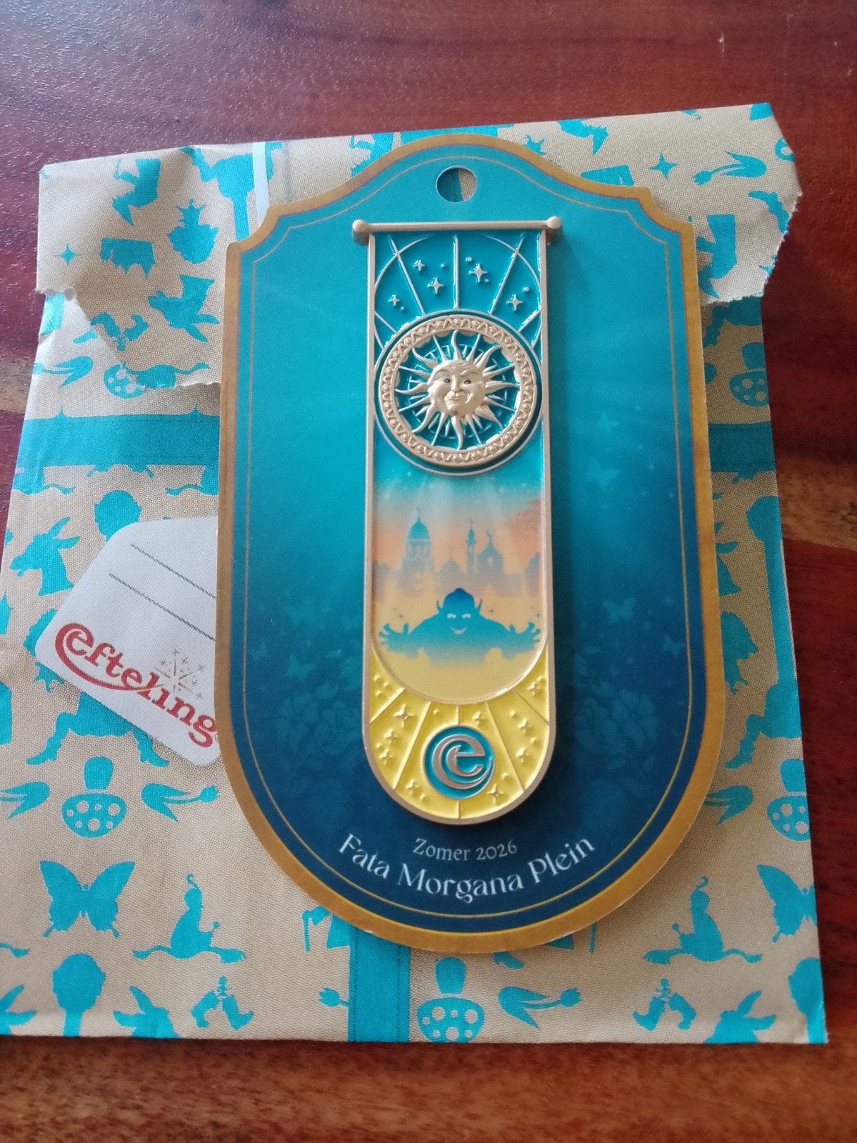 Efteling zomer pin " Fata Morgana, Verzamelen, Efteling, Ophalen, Nieuw, Overige typen