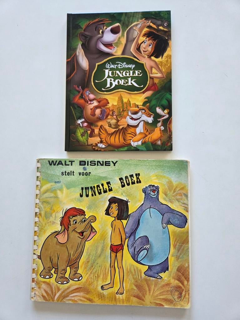 Vintage plakboek + Jungle boek Disney, Verzamelen, Ophalen of Verzenden, Zo goed als nieuw