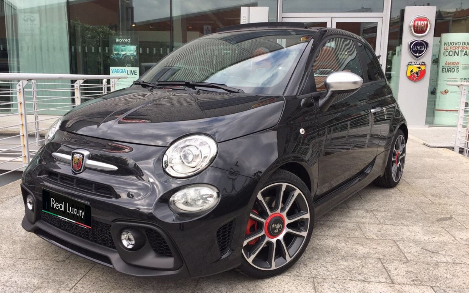 Fiat 500 abarth 595c Turismo, Autos, Achat, Intérieur cuir, Cabriolet, Particulier