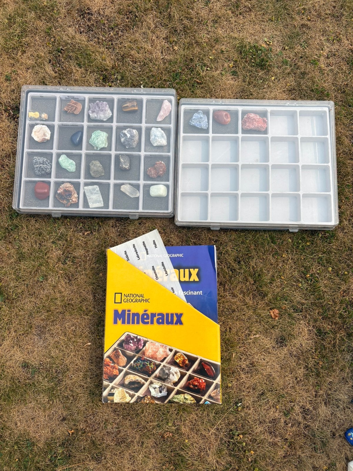 Collection de minéraux - National Geographic, Livres, Enlèvement