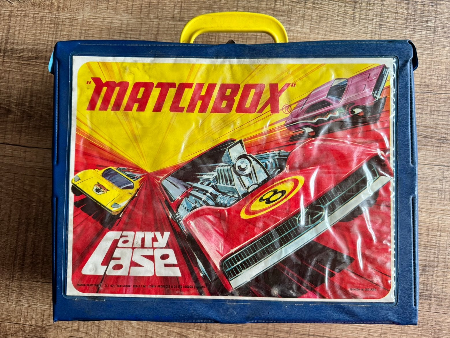 Originele “Matchbox” uit 1971 met 50 vintage miniatuurauto’s, Verzamelen, Ophalen