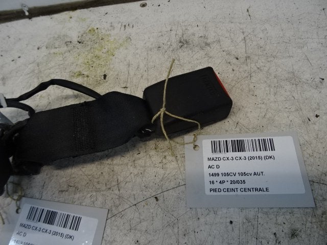 BOUCLE DE CEINTURE ARRIÈRE GAUCHE Mazda CX-3, Utilisé, Mazda