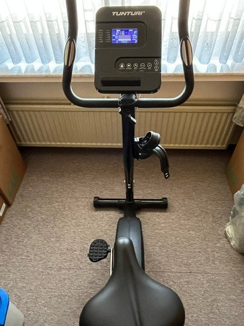 Tunturi Fitcycle 40 hometrainer met hartslagmeting, Ophalen, Zo goed als nieuw