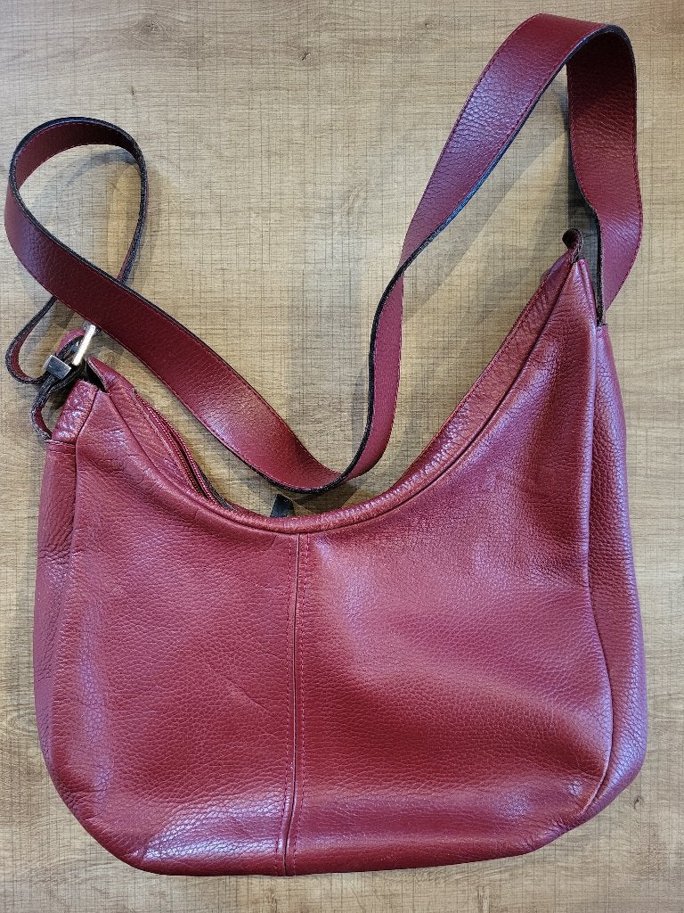 Handtas Nathan-Baume, Handtassen en Accessoires, Tassen | Damestassen, Ophalen of Verzenden, Gebruikt, Rood, Handtas