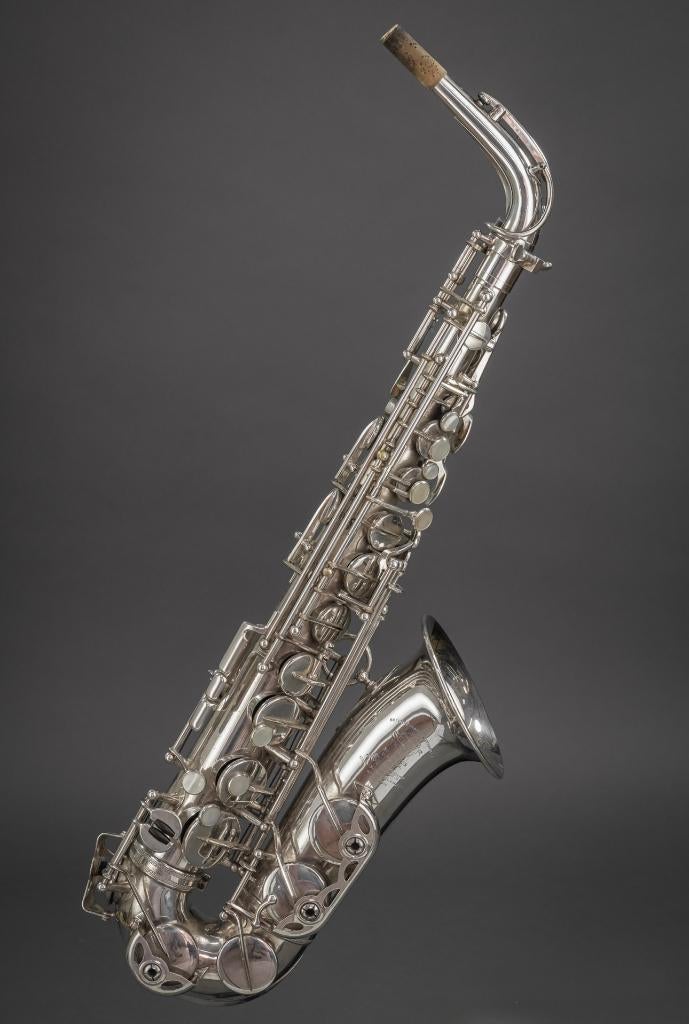 Selmer SBA 1952 – Argenture d'origine, Musique & Instruments, Instruments à vent | Saxophones, Utilisé, Alto, Avec valise, Enlèvement