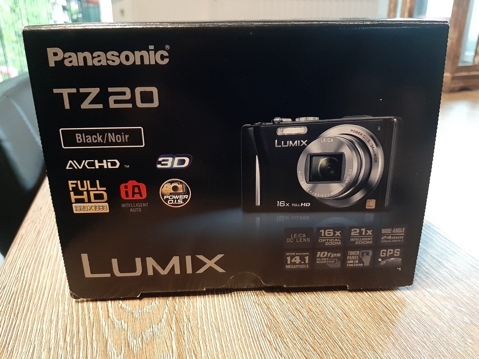 Panasonic DMC-TZ20 digitaal fototoestel, 14 Megapixel, Compact, Ophalen of Verzenden, Zo goed als nieuw