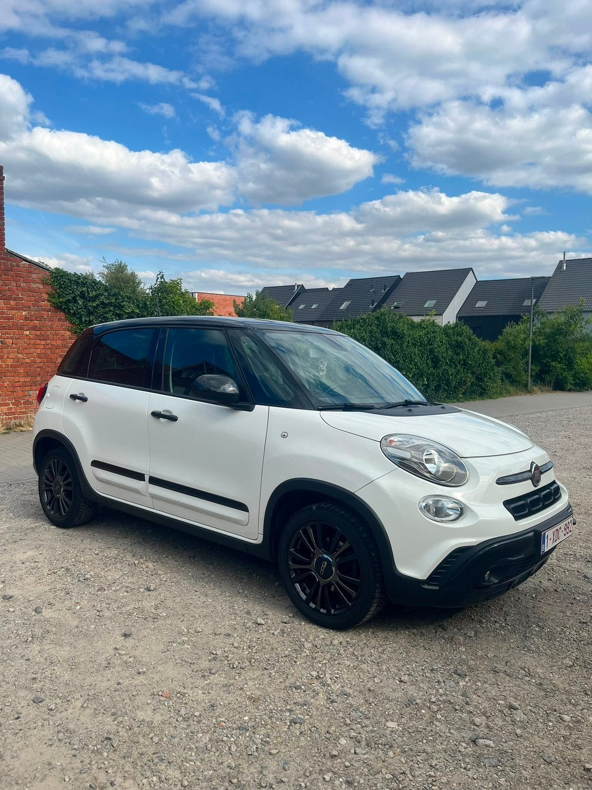 FIAT 500L, Auto's, Voorwielaandrijving, Monovolume, 1800 kg, Wit
