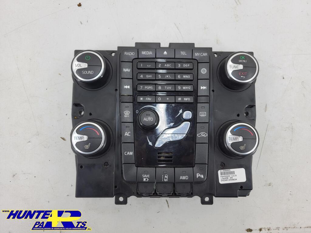 Kachelbedieningspaneel Volvo V60/S60/S80 ('11-'18) 31398065, Enlèvement ou Envoi, Volvo, Volvo, Utilisé