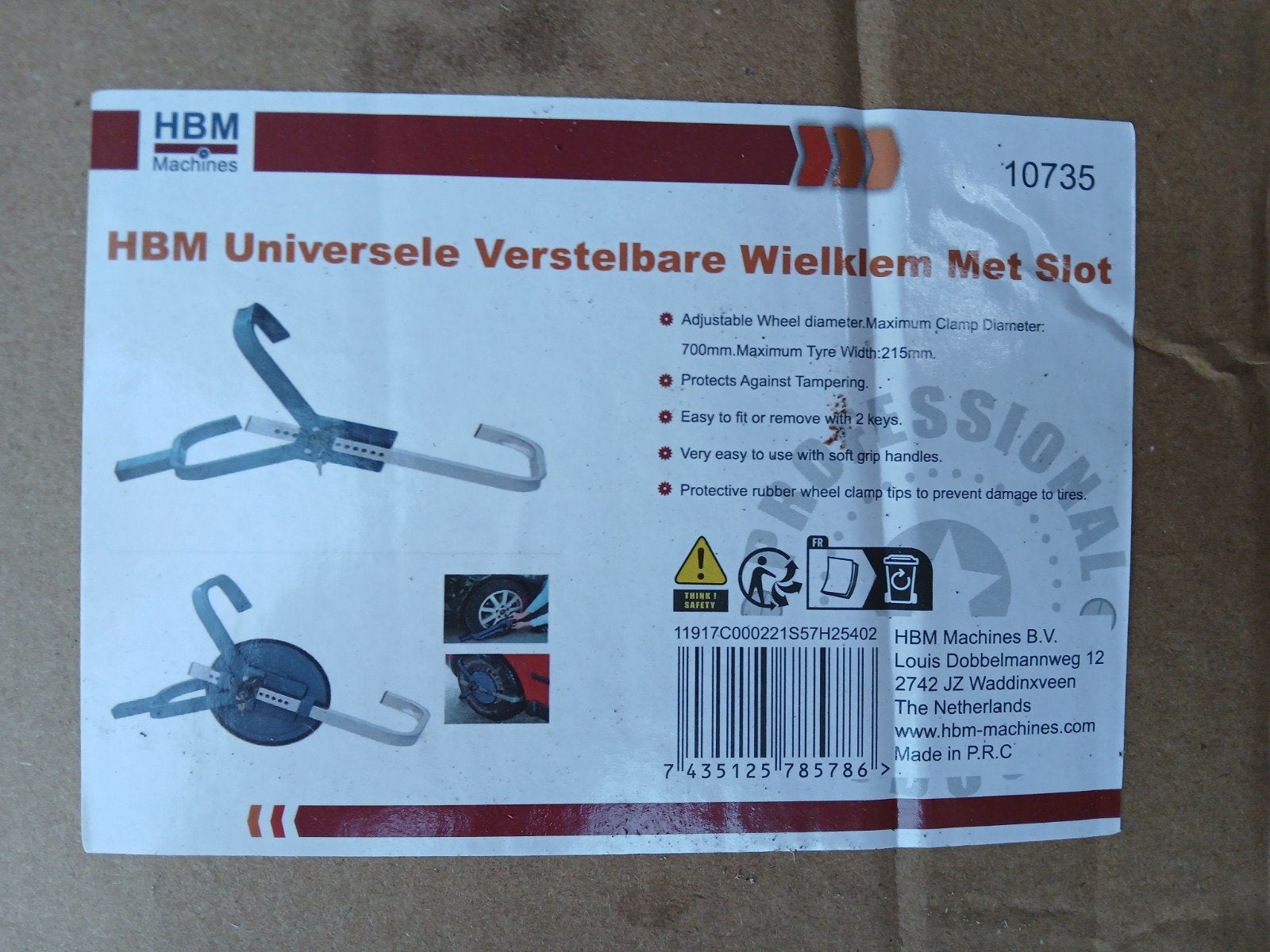 wielklem, Ophalen, Nieuw