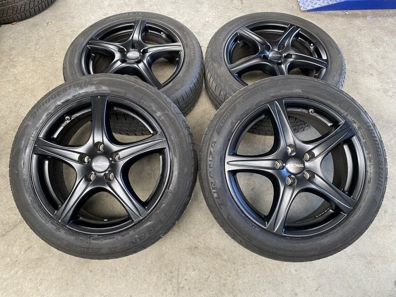 17 inch Ronal velgen + banden BMW 2 serie F45 F46, Pneus et Jantes, -, 205 mm, 17 pouces