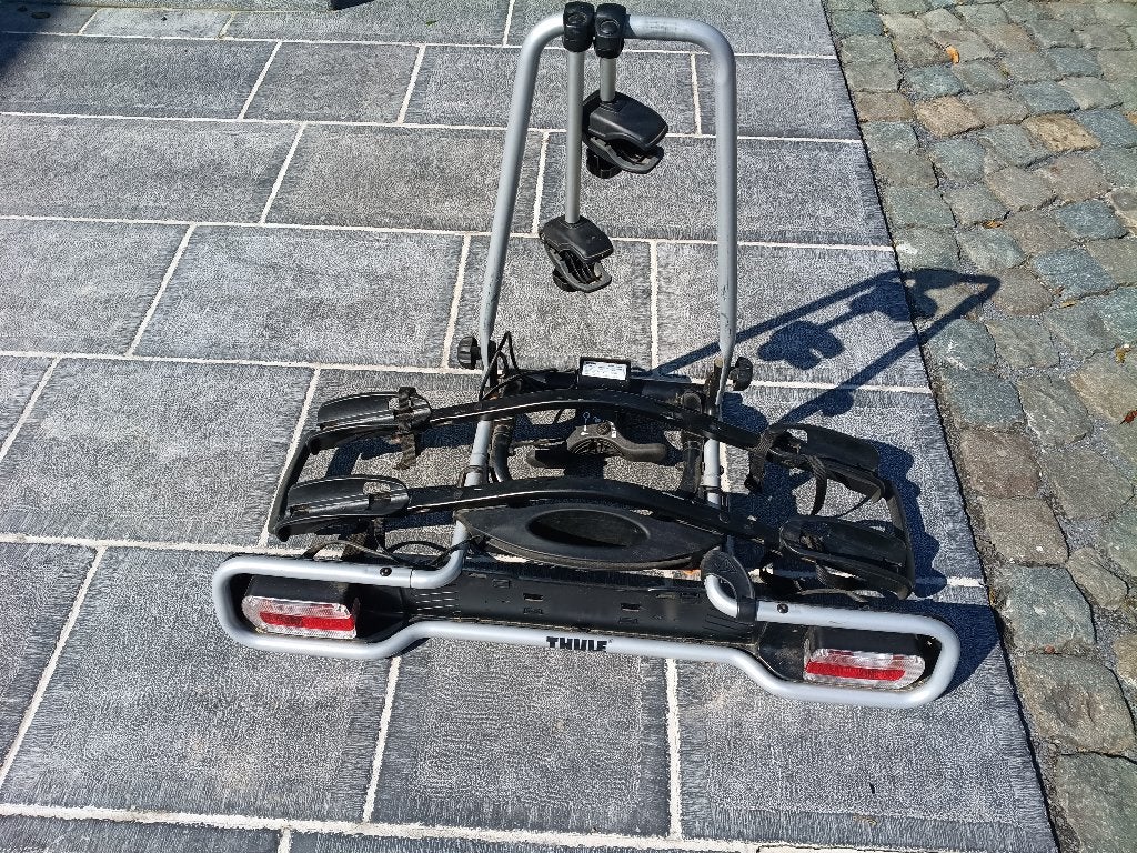 Fietsenrek auto, Ophalen, 2 fietsen, Gebruikt, Trekhaakdrager