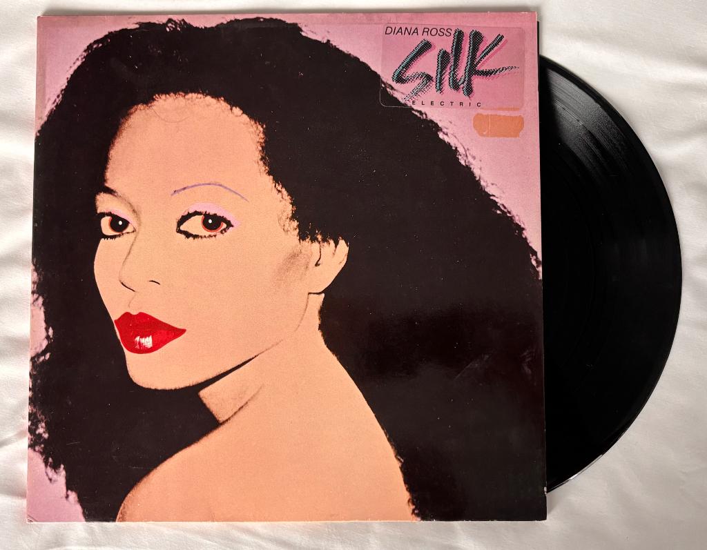 Diana Ross Lp silk Andy Warhol art cover, Enlèvement ou Envoi